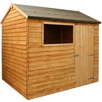 Mercia 8x6ft Overlap Reverse Apex Shed
Mercia 8x6ft Overlap Reverse Apex Shed