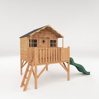 Mercia 14ft x 7ft Honeysuckle Wooden Playhouse with Tower and Slide - Installation Included
Mercia 14ft x 7ft Honeysuckle Wooden Playhouse with Tower and Slide - Installation Included