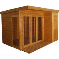 Mercia (Installation Included) 10x8ft Garden Room with Side Shed
Mercia (Installation Included) 10x8ft Garden Room with Side Shed
