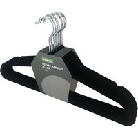 Black Velvet Clothes Hangers - 10 Pack
Black Velvet Clothes Hangers - 10 Pack
