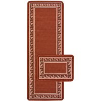 Greek Key Terracotta Runner & Mat Set - 57x150 & 57x40cm
Greek Key Terracotta Runner & Mat Set - 57x150 & 57x40cm