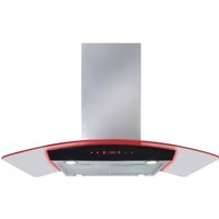 CDA EKPK90SS Curved Glass Island Hood with Edge Lighting - 90cm
CDA EKPK90SS Curved Glass Island Hood with Edge Lighting - 90cm