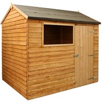 Mercia (Installation Included) 8x6ft Overlap Reverse Apex Shed
Mercia (Installation Included) 8x6ft Overlap Reverse Apex Shed