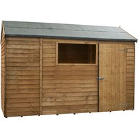 Mercia (Installation Included) 10x6ft Overlap Reverse Apex Shed
Mercia (Installation Included) 10x6ft Overlap Reverse Apex Shed