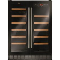 CDA FWC624BL 60cm Wide Double Door Multi Temperature Wine Cooler
CDA FWC624BL 60cm Wide Double Door Multi Temperature Wine Cooler