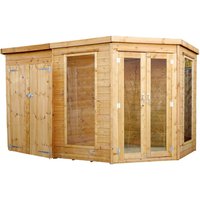 Mercia (Installation Included) 11x7ft Summerhouse with Side Shed
Mercia (Installation Included) 11x7ft Summerhouse with Side Shed