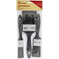 HomeBuild 3PC Paint Brush 1/1.5/2.5in
HomeBuild 3PC Paint Brush 1/1.5/2.5in