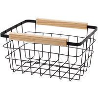 Small Iron Wire Basket with Ash Handles
Small Iron Wire Basket with Ash Handles