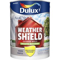 Dulux Weathershield Masonry Paint Warm Truffle - 5L
Dulux Weathershield Masonry Paint Warm Truffle - 5L
