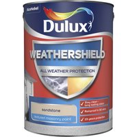 Dulux Weathershield All Weather Textured Masonry Paint - Sandstone - 5L
Dulux Weathershield All Weather Textured Masonry Paint - Sandstone - 5L