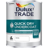 Dulux Trade Quick Drying Undercoat - White - 1L
Dulux Trade Quick Drying Undercoat - White - 1L