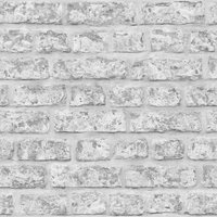 Arthouse Rustic Brick Smooth Grey Wallpaper
Arthouse Rustic Brick Smooth Grey Wallpaper