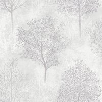 Arthouse Silva Woods Tree Embossed Grey and Mauve Wallpaper
Arthouse Silva Woods Tree Embossed Grey and Mauve Wallpaper