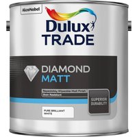 Dulux Trade Diamond Matt Pure Brilliant White 2.5L
Dulux Trade Diamond Matt Pure Brilliant White 2.5L