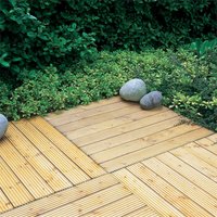 Patio Deck Tile - 90x90cm Pack of 4
Patio Deck Tile - 90x90cm Pack of 4