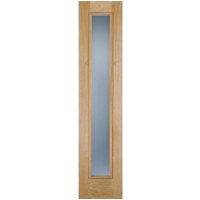 Frosted External Glazed Unfinished Oak 1 Lite Sidelight - 457 x 2057mm
Frosted External Glazed Unfinished Oak 1 Lite Sidelight - 457 x 2057mm