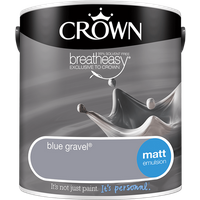 Crown Standard Matt Emulsion Blue Gravel - 2.5L
Crown Standard Matt Emulsion Blue Gravel - 2.5L