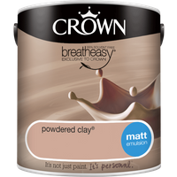 Crown Standard Matt Emulsion Powdered Clay - 2.5L
Crown Standard Matt Emulsion Powdered Clay - 2.5L