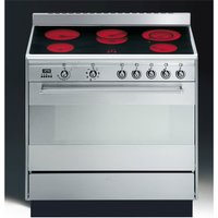 Smeg SUK91CMX9 Concert Electric Ceramic Range Cooker - 90cm - Stainless Steel
Smeg SUK91CMX9 Concert Electric Ceramic Range Cooker - 90cm - Stainless Steel