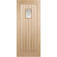 Suffolk External Glazed Unfinished Oak 1 Lite Door - 762 x 1981mm
Suffolk External Glazed Unfinished Oak 1 Lite Door - 762 x 1981mm