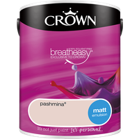 Crown Standard Matt Emulsion Pashmina - 5L
Crown Standard Matt Emulsion Pashmina - 5L