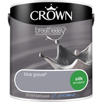 Crown Standard Silk Emulsion Blue Gravel - 2.5L
Crown Standard Silk Emulsion Blue Gravel - 2.5L