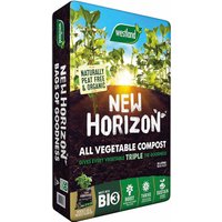 New Horizon Peat Free All Veg Compost - 50L
New Horizon Peat Free All Veg Compost - 50L