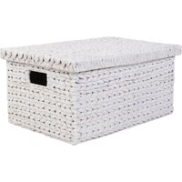 Large Water Hyacinth Storage Box - White Washed
Large Water Hyacinth Storage Box - White Washed