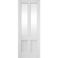 Deco 4 Panel Clear Glazed White Primed Interior Door 1981 x 838mm
Deco 4 Panel Clear Glazed White Primed Interior Door 1981 x 838mm