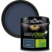 Crown easyclean® Matt Emulsion Interior Paint - Midnight Navy® - 2.5L
Crown easyclean® Matt Emulsion Interior Paint - Midnight Navy® - 2.5L