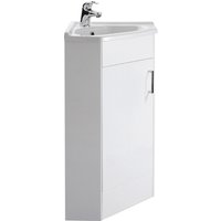 Balterley Orbit 1 Door Corner Cabinet Basin - Gloss White
Balterley Orbit 1 Door Corner Cabinet Basin - Gloss White