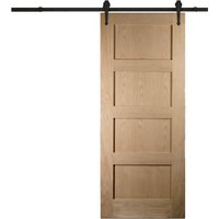 Shaker Oak Sliding Barn Door with Urban Track 2073 x 862mm
Shaker Oak Sliding Barn Door with Urban Track 2073 x 862mm