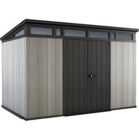 Keter Artisan 11x7ft Outdoor Plastic Garden Storage Pent Shed - Grey
Keter Artisan 11x7ft Outdoor Plastic Garden Storage Pent Shed - Grey