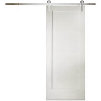Shaker 1 Panel White Primed Sliding Barn Door with Provincial Track 2073 x 862mm
Shaker 1 Panel White Primed Sliding Barn Door with Provincial Track 2073 x 862mm