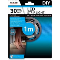 Arlec 1m Battery Strip Light With PIR Sensor
Arlec 1m Battery Strip Light With PIR Sensor