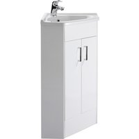 Balterley Orbit 2 Door Corner Cabinet With Basin - Gloss White
Balterley Orbit 2 Door Corner Cabinet With Basin - Gloss White
