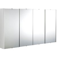 Balterley Bianca 1200mm Mirror Cabinet - Gloss White
Balterley Bianca 1200mm Mirror Cabinet - Gloss White