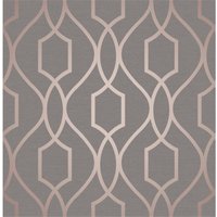 Fresco Apex Trellis Charcoal & Copper Wallpaper
Fresco Apex Trellis Charcoal & Copper Wallpaper