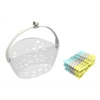 DryNatural Basket and 36 Plastic Pegs
DryNatural Basket and 36 Plastic Pegs