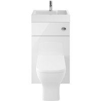 Balterley Rio 500mm Basin With WC Unit - Gloss White
Balterley Rio 500mm Basin With WC Unit - Gloss White