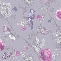 Arthouse Paradise Garden Floral Smooth Glitter Lilac Wallpaper
Arthouse Paradise Garden Floral Smooth Glitter Lilac Wallpaper