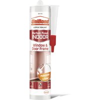 UniBond Indoor Sealant Window & Door White Cartridge - 300ml
UniBond Indoor Sealant Window & Door White Cartridge - 300ml