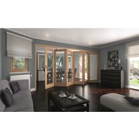 Shaker Oak 1 Light Clear Glazed Interior Folding Doors 6 x 0 2047 x 3771mm
Shaker Oak 1 Light Clear Glazed Interior Folding Doors 6 x 0 2047 x 3771mm