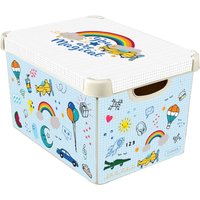 Curver Stockholm Back To School Plastic Deco Storage Box - Multi-Coloured - 22L
Curver Stockholm Back To School Plastic Deco Storage Box - Multi-Coloured - 22L