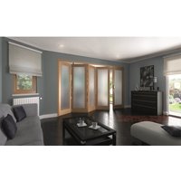Shaker Oak 1 Light Obscure Glazed Interior Folding Doors 4 x 1 2047 x 3538mm
Shaker Oak 1 Light Obscure Glazed Interior Folding Doors 4 x 1 2047 x 3538mm
