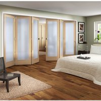 Shaker Oak 1 Light Obscure Glazed Interior Folding Doors 3 x 3 2047 x 3771mm
Shaker Oak 1 Light Obscure Glazed Interior Folding Doors 3 x 3 2047 x 3771mm
