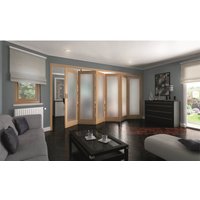 Shaker Oak 1 Light Obscure Glazed Interior Folding Doors 6 x 0 2047 x 4227mm
Shaker Oak 1 Light Obscure Glazed Interior Folding Doors 6 x 0 2047 x 4227mm
