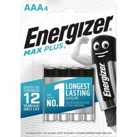 Energizer MAX PLUS Alkaline AAA Batteries - 4 Pack
Energizer MAX PLUS Alkaline AAA Batteries - 4 Pack