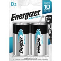 Energizer MAX PLUS Alkaline D Batteries - 2 Pack
Energizer MAX PLUS Alkaline D Batteries - 2 Pack