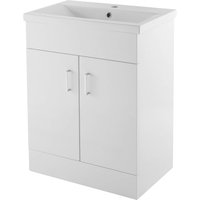 Balterley Bianca 600mm Freestanding Unit With Basin 1 - Gloss White
Balterley Bianca 600mm Freestanding Unit With Basin 1 - Gloss White